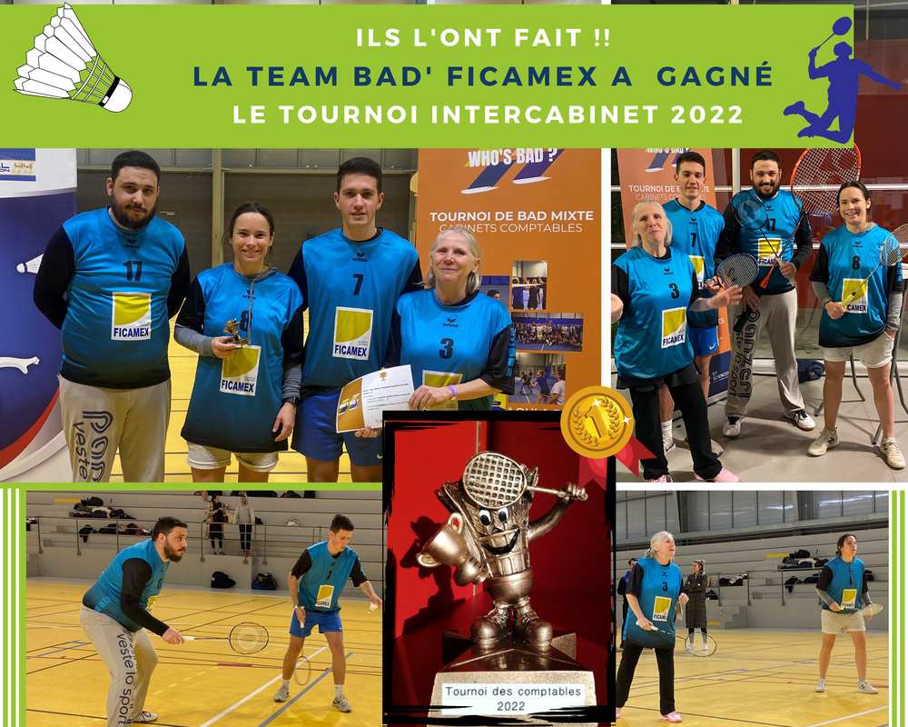 Bravo à nos champions/nnes 