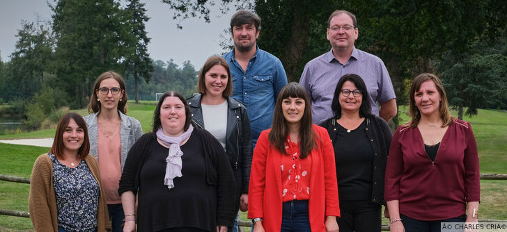 L'équipe administrative du cabinet d'expertise comptable